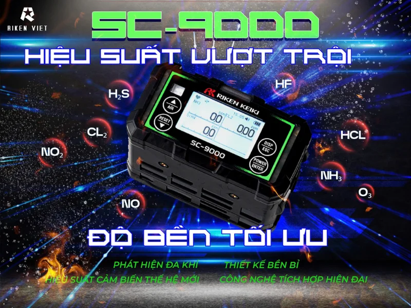 Máy đo nồng độ ozone trong không khí