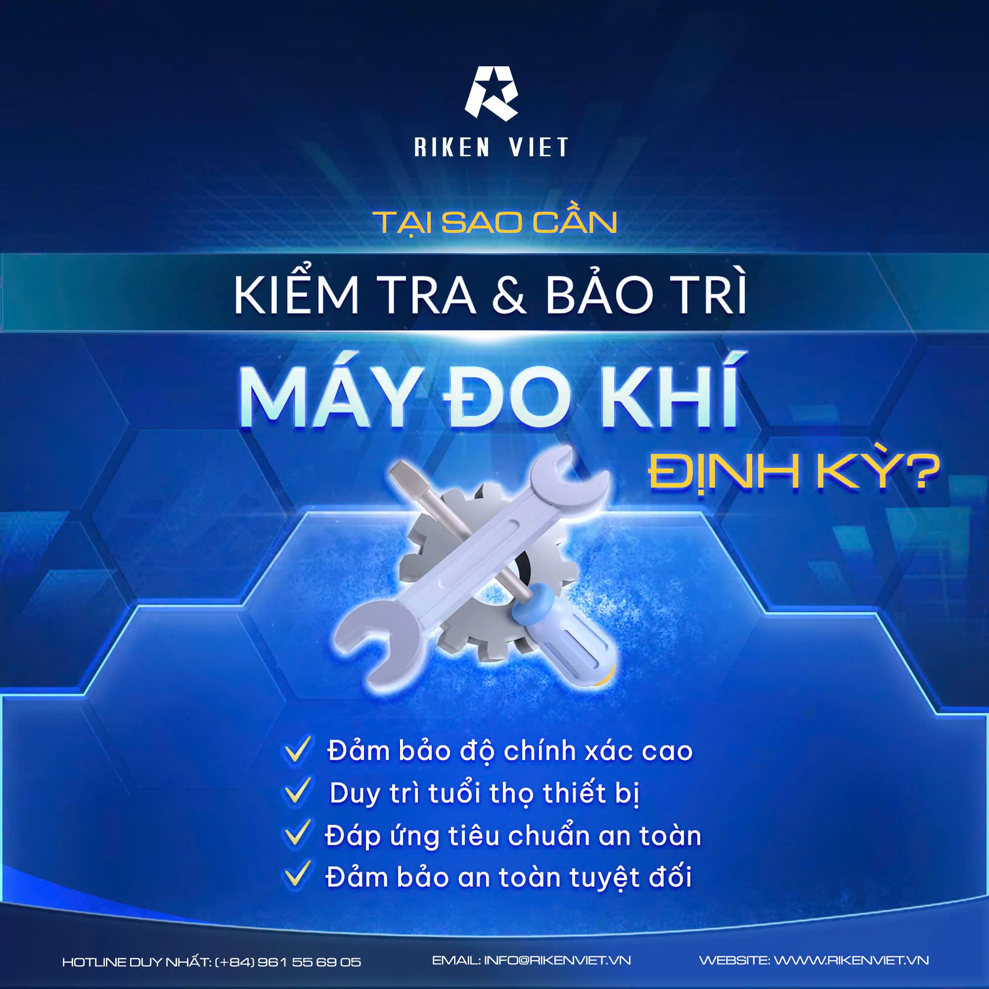 Đừng quên bảo dưỡng máy đo khí định kỳ