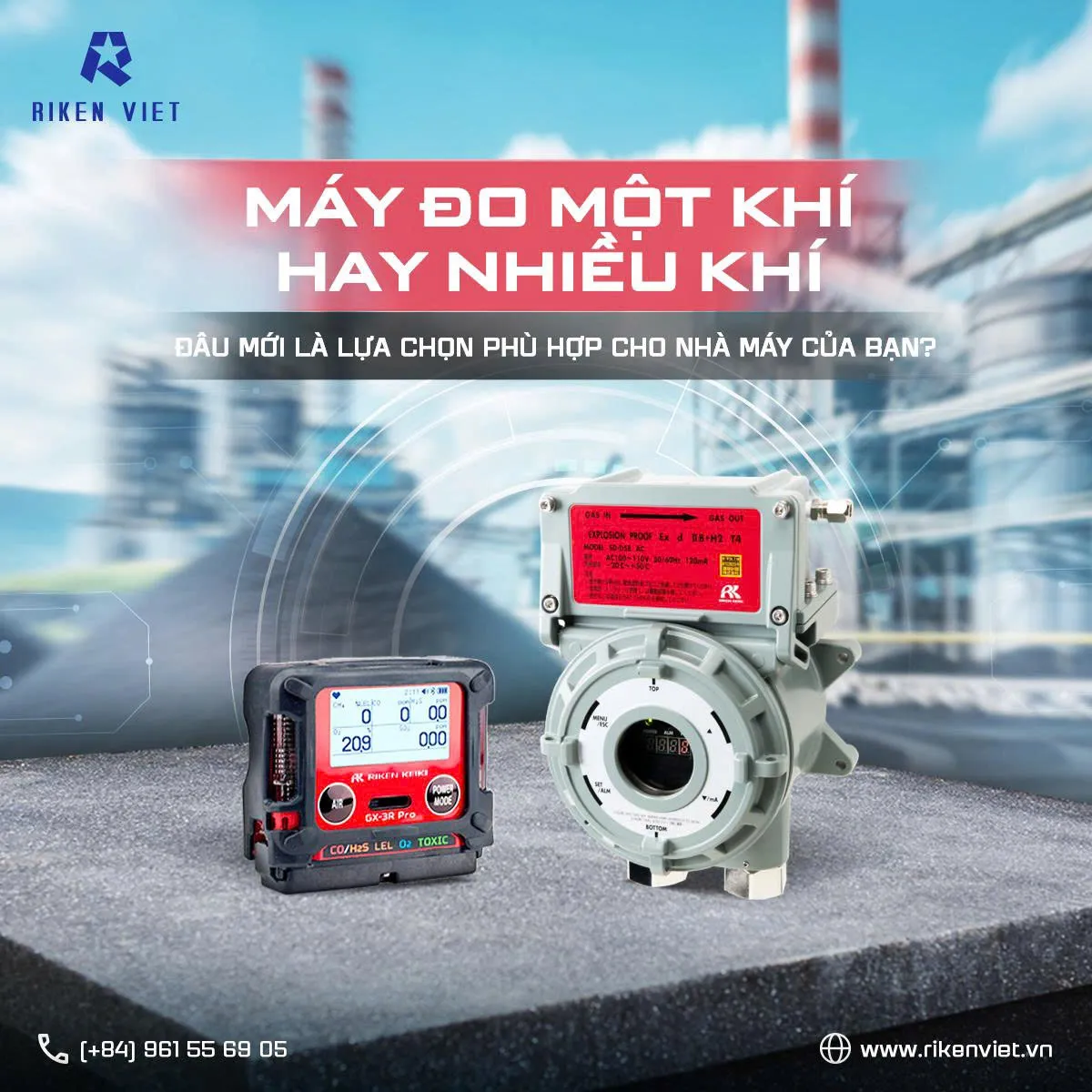 Thiết bị đo khí phù hợp cần đảm bảo đo đa khí, vận hành ổn định và kết nối linh hoạt