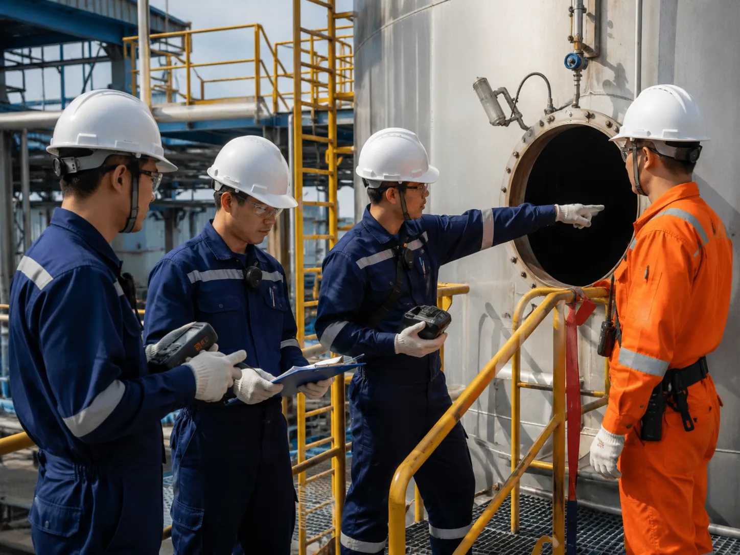 Cách Đo Khí Trong Bồn Kín An Toàn, Đúng Quy Trình