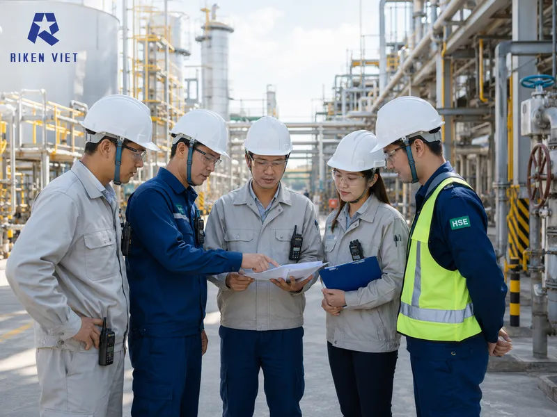 Đội ngũ kỹ sư cần khảo sát khu vực vận hành, xác định điểm phát sinh khí độc và lựa chọn phương án giám sát phù hợp với đặc thù nhà máy hóa chất. Đội ngũ kỹ sư cần khảo sát khu vực vận hành, xác định điểm phát sinh khí độc và lựa chọn phương án giám sát phù hợp với đặc thù nhà máy hóa chất.