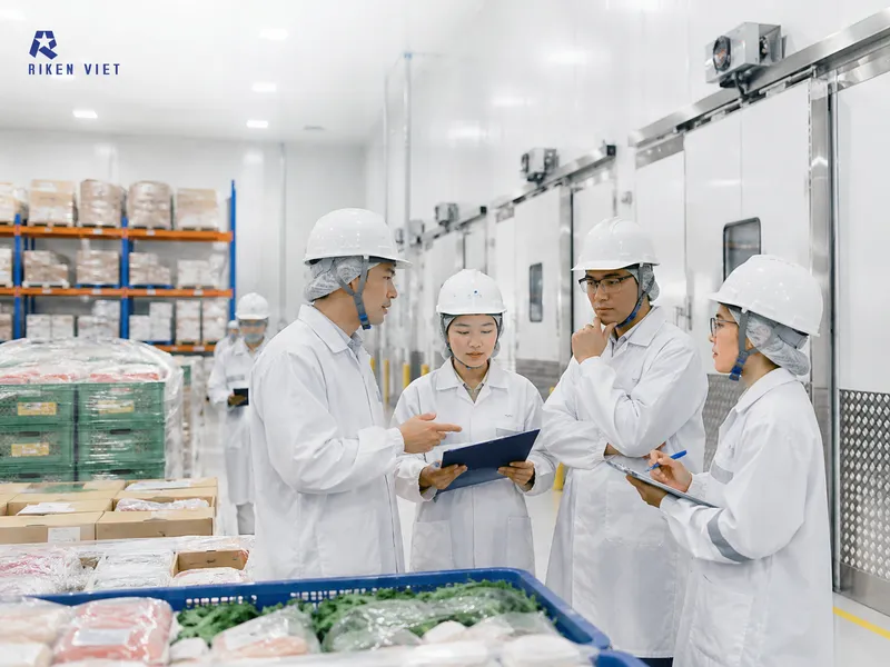 Kỹ sư cần khảo sát từng công đoạn như kho lạnh, khu đóng gói và dây chuyền chế biến để lựa chọn giải pháp đo khí phù hợp, bảo đảm chất lượng thực phẩm và an toàn vận hành. Kỹ sư cần khảo sát từng công đoạn như kho lạnh, khu đóng gói và dây chuyền chế biến để lựa chọn giải pháp đo khí phù hợp, bảo đảm chất lượng thực phẩm và an toàn vận hành.