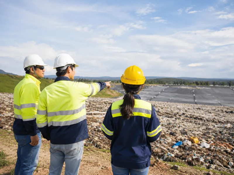 đo khí ngành xử lý rác thải