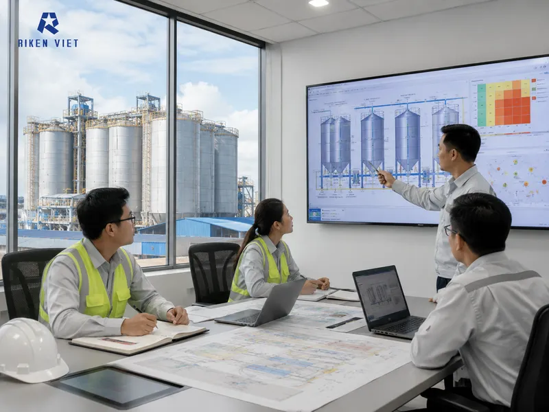 Tích hợp dữ liệu giám sát silo vào hệ thống vận hành giúp nhà máy theo dõi rủi ro theo thời gian thực, phản ứng nhanh và duy trì an toàn công nghiệp lâu dài. Tích hợp dữ liệu giám sát silo vào hệ thống vận hành giúp nhà máy theo dõi rủi ro theo thời gian thực, phản ứng nhanh và duy trì an toàn công nghiệp lâu dài.