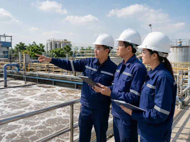 đo khí trong xử lý nước thải