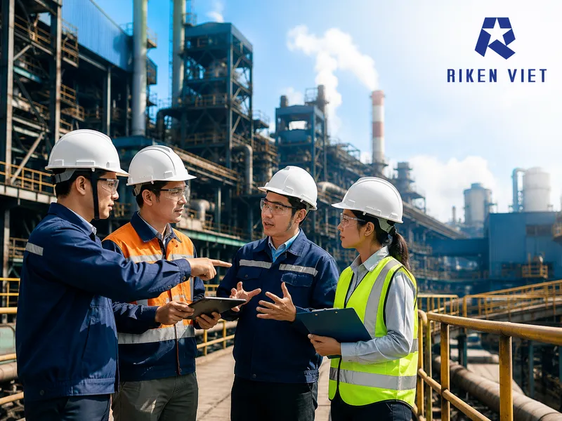 Khảo sát khu vực lò cao, lò luyện và các nguồn phát thải giúp doanh nghiệp xác định đúng điểm đo, nhận diện sớm rủi ro khí độc và thiếu oxy trong nhà máy thép. Khảo sát khu vực lò cao, lò luyện và các nguồn phát thải giúp doanh nghiệp xác định đúng điểm đo, nhận diện sớm rủi ro khí độc và thiếu oxy trong nhà máy thép.