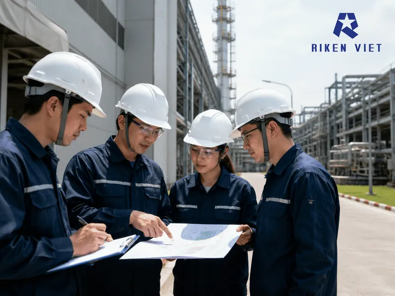 Khảo sát hiện trường và xác định các khu vực có nguy cơ rò rỉ là bước quan trọng để bố trí điểm giám sát khí phù hợp, bảo vệ an toàn cho nhà máy. Khảo sát hiện trường và xác định các khu vực có nguy cơ rò rỉ là bước quan trọng để bố trí điểm giám sát khí phù hợp, bảo vệ an toàn cho nhà máy.
