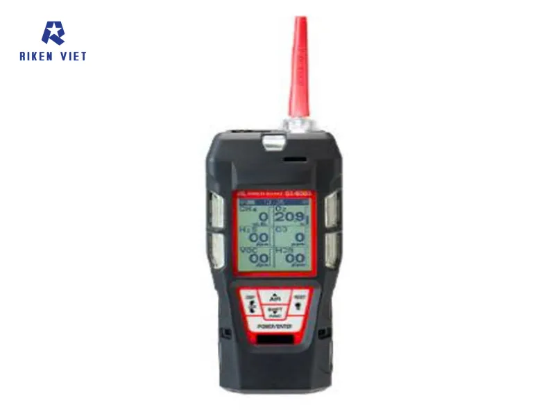 GX-6000 đo đồng thời 6 khí (có khí CO2), có cảm biến PID phát hiện VOC, báo động khẩn cấp và tính năng chọn lọc Benzene. GX-6000 đo đồng thời 6 khí (có khí CO2), có cảm biến PID phát hiện VOC, báo động khẩn cấp và tính năng chọn lọc Benzene.