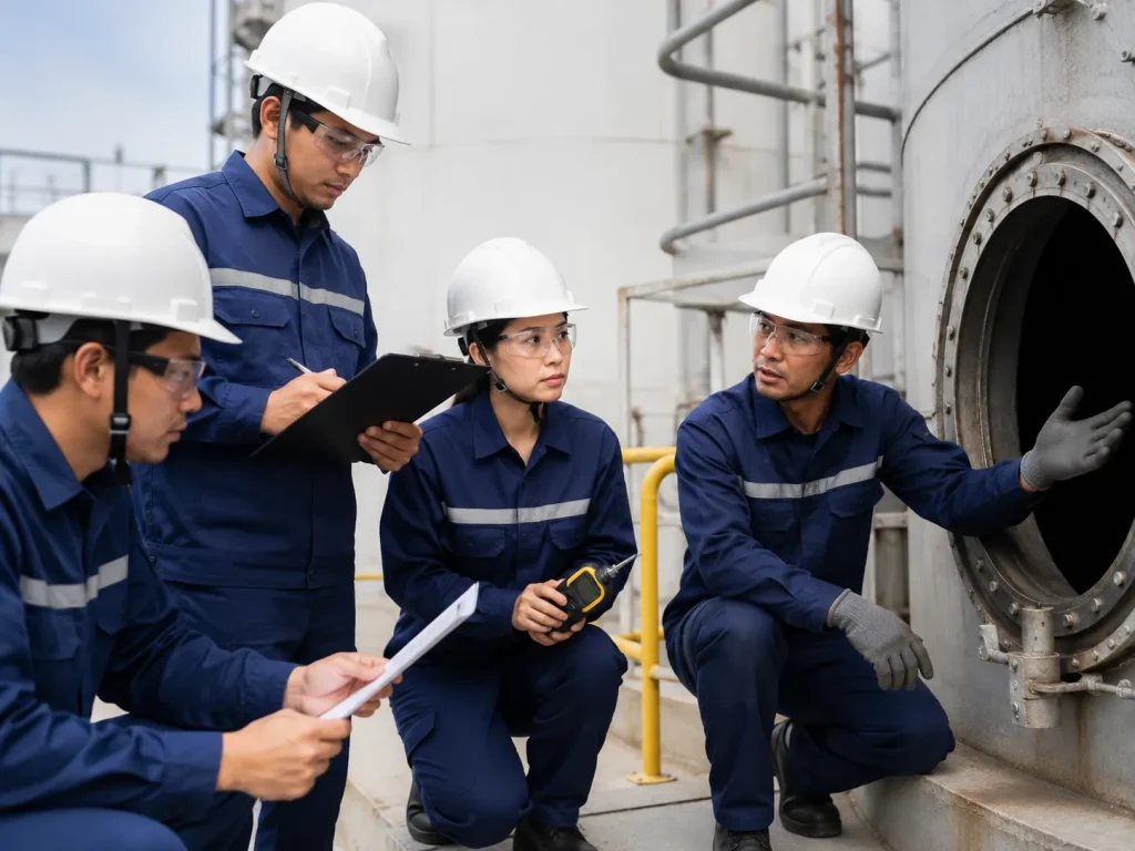 Quy Định Đo Khí Trong Không Gian Kín