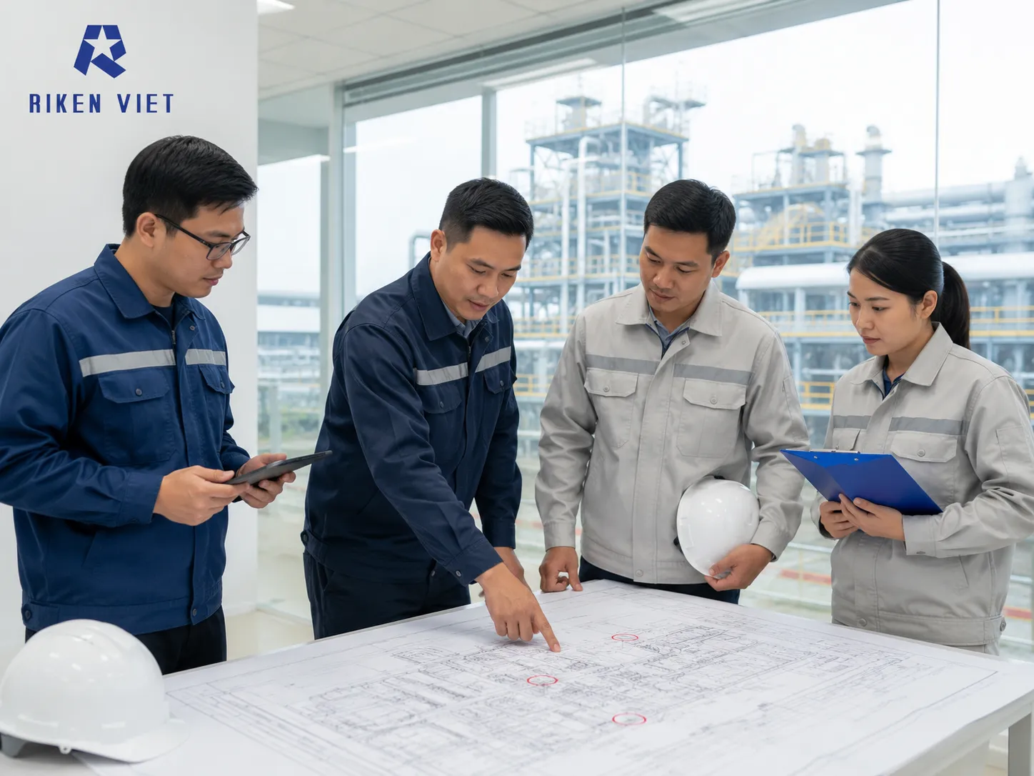 Chọn thiết bị và quy trình vận hành cho yêu cầu đo khí trong nhà máy