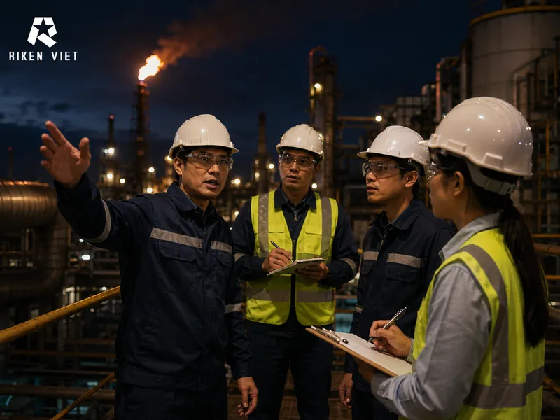 Giám sát ca vận hành tại khu vực đốt nhiên liệu giúp kiểm soát rủi ro rò rỉ CO, bảo vệ người lao động và duy trì sản xuất an toàn. Giám sát ca vận hành tại khu vực đốt nhiên liệu giúp kiểm soát rủi ro rò rỉ CO, bảo vệ người lao động và duy trì sản xuất an toàn.