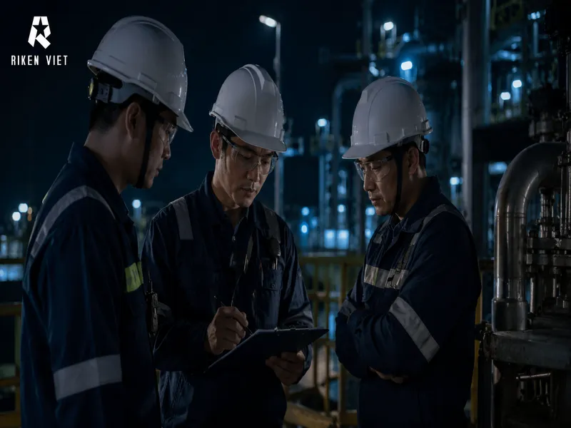 Ca giám sát hiện trường tăng cường theo dõi môi trường khí độc, hỗ trợ cảnh báo sớm và duy trì an toàn liên tục trong nhà máy.