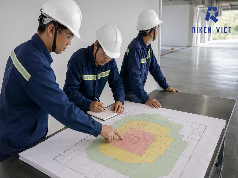 Lập kế hoạch vị trí và khu vực cần đo giúp doanh nghiệp nhận diện rủi ro khí theo điều kiện thực tế Lập kế hoạch vị trí và khu vực cần đo giúp doanh nghiệp nhận diện rủi ro khí theo điều kiện thực tế