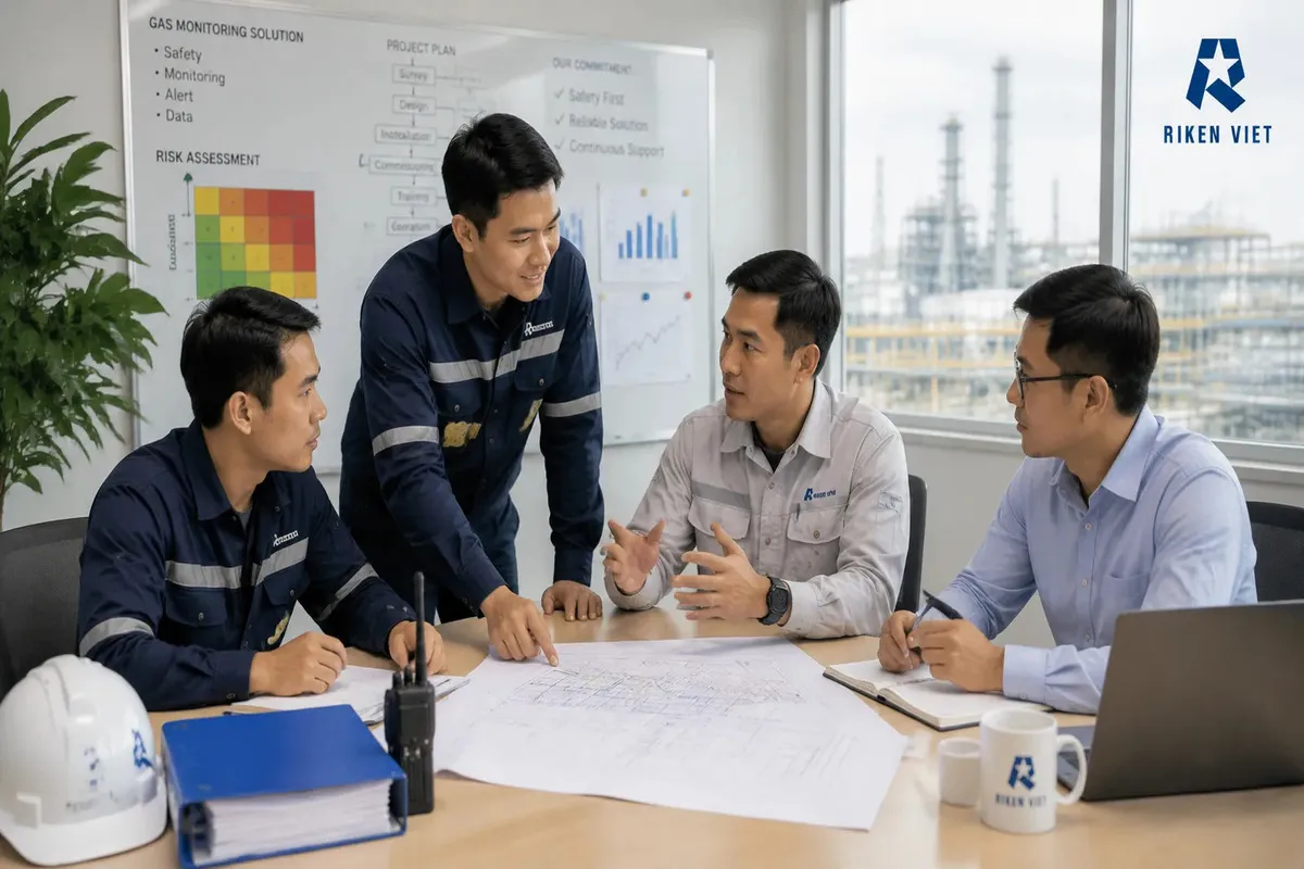 Giải Pháp Cảnh Báo Khí Cháy Nổ Cho Nhà Máy Chủ Động Giải Pháp Cảnh Báo Khí Cháy Nổ Cho Nhà Máy Chủ Động