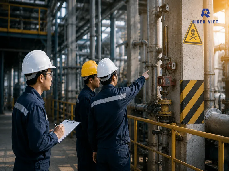 Kiểm tra định kỳ giúp đội ngũ HSE chủ động nhận diện những yếu tố có thể ảnh hưởng đến độ tin cậy của công tác giám sát khí.