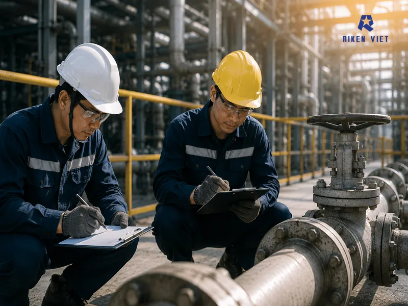 Quy trình kiểm định cần được thực hiện có hệ thống, ghi nhận đầy đủ tình trạng và lịch sử kiểm tra để phục vụ quản lý an toàn.