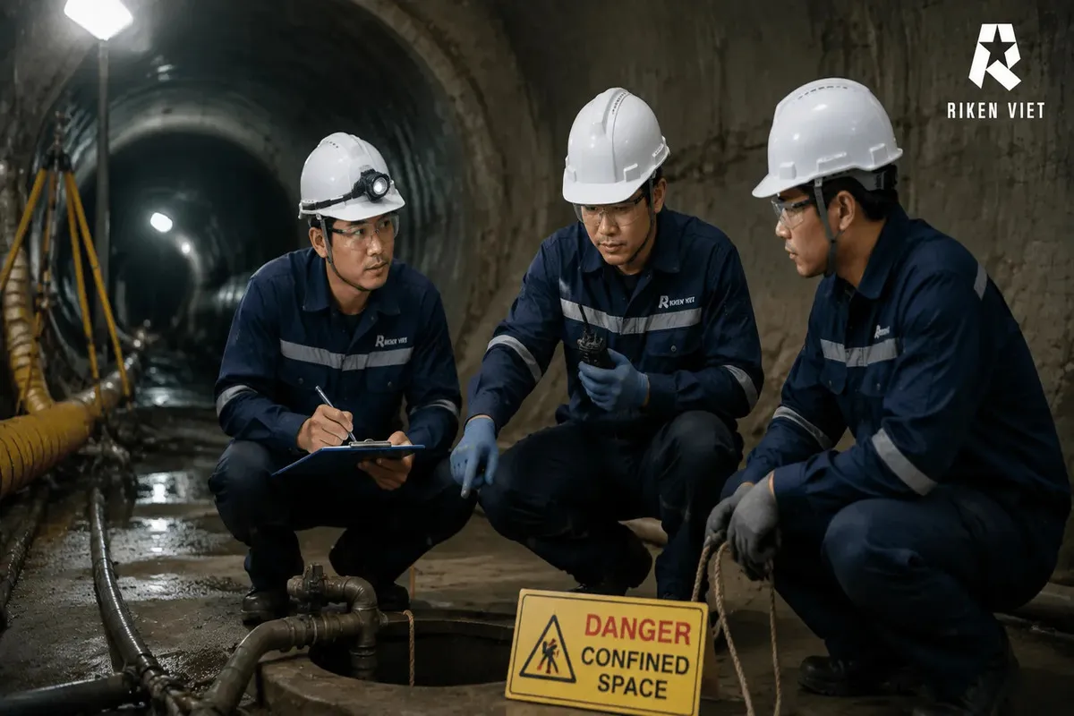 Giám Sát Không Gian Hạn Chế, Phát Hiện Khí Độc Kịp Thời Giám Sát Không Gian Hạn Chế, Phát Hiện Khí Độc Kịp Thời