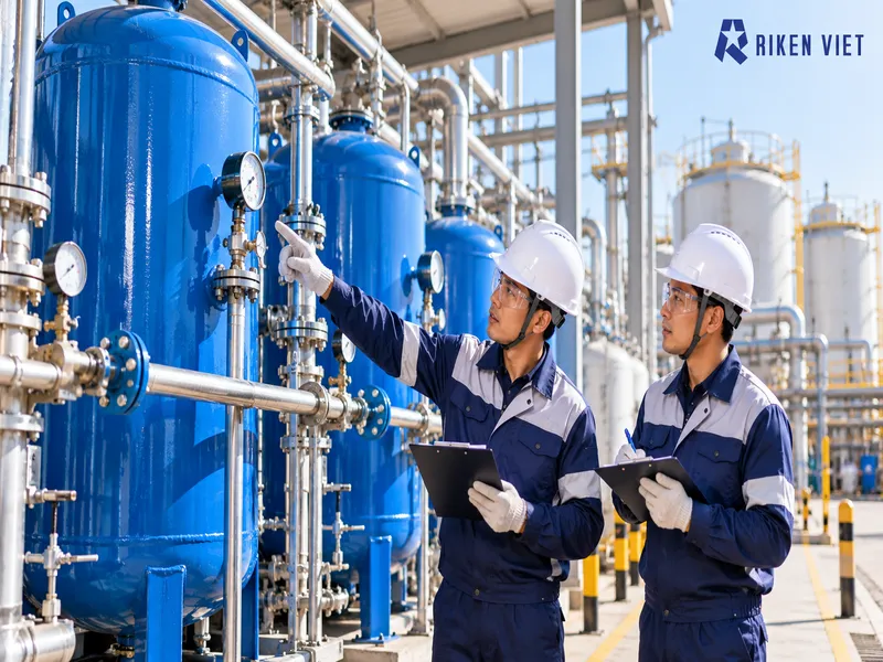 Nhận diện bình chịu áp lực để kiểm soát rủi ro vận hành và kiểm định an toàn Nhận diện bình chịu áp lực để kiểm soát rủi ro vận hành và kiểm định an toàn