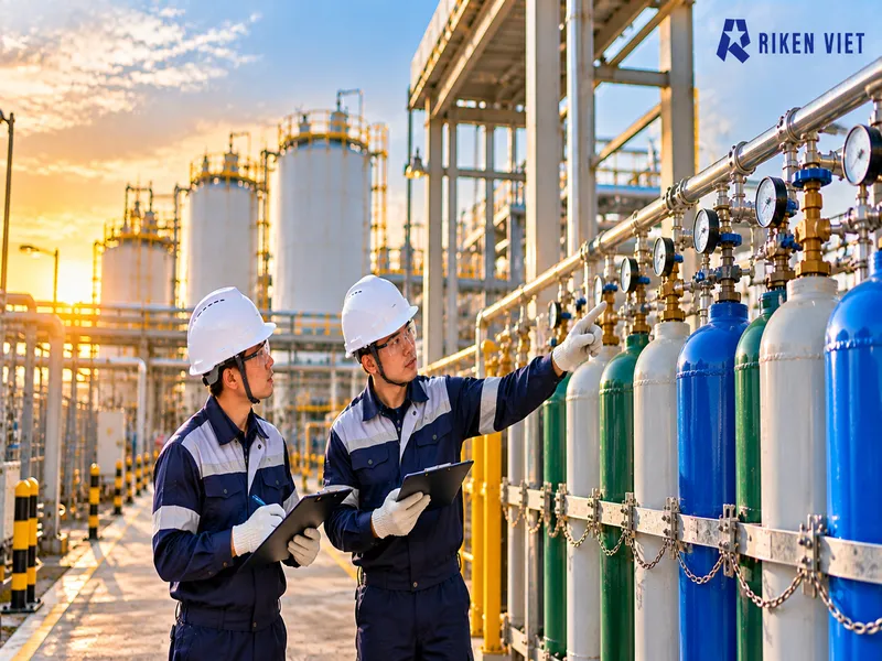 Xác nhận thiết kế, hồ sơ kỹ thuật và bàn giao bình chứa khí đúng yêu cầu Xác nhận thiết kế, hồ sơ kỹ thuật và bàn giao bình chứa khí đúng yêu cầu