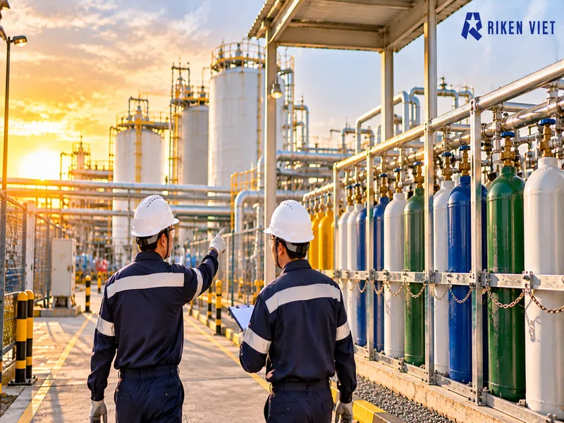 Nhận diện mối nguy, kiểm soát tại nguồn và giám sát khí độc hiệu quả Nhận diện mối nguy, kiểm soát tại nguồn và giám sát khí độc hiệu quả