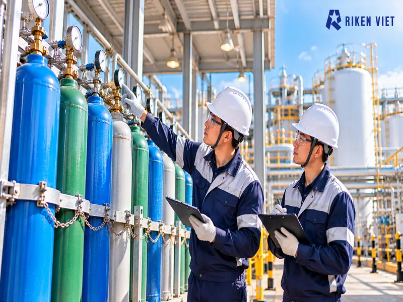 Giảm khí độc từ nguồn, thu gom và xử lý phù hợp, duy trì kiểm soát Giảm khí độc từ nguồn, thu gom và xử lý phù hợp, duy trì kiểm soát