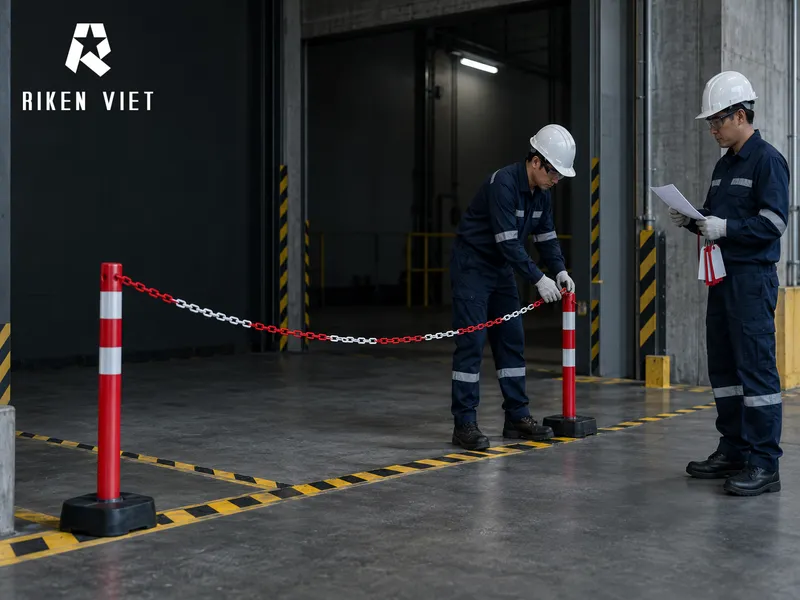 Khu vực kiểm định phải được cô lập, kiểm soát lối tiếp cận và bảo đảm các điều kiện an toàn trước khi bắt đầu. Khu vực kiểm định phải được cô lập, kiểm soát lối tiếp cận và bảo đảm các điều kiện an toàn trước khi bắt đầu.